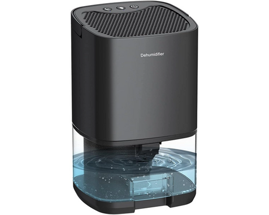 Mini Dehumidifier 1000mL Portable Black