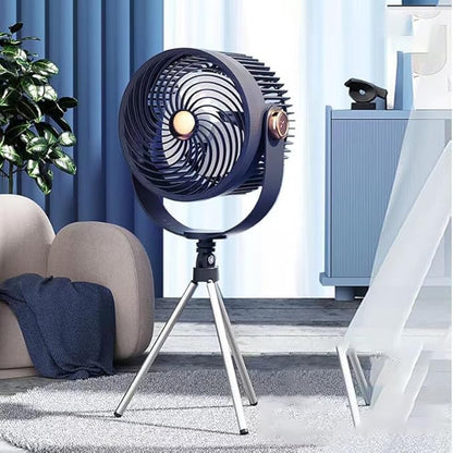 Desktop Fan Home Office Fan (Blue)