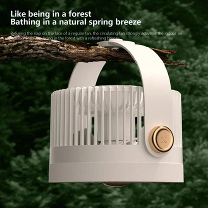 Desktop Fan Home Office Fan (White)