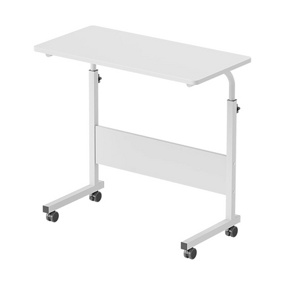Portable Laptop Desk Adjustable Study Office Table (White)