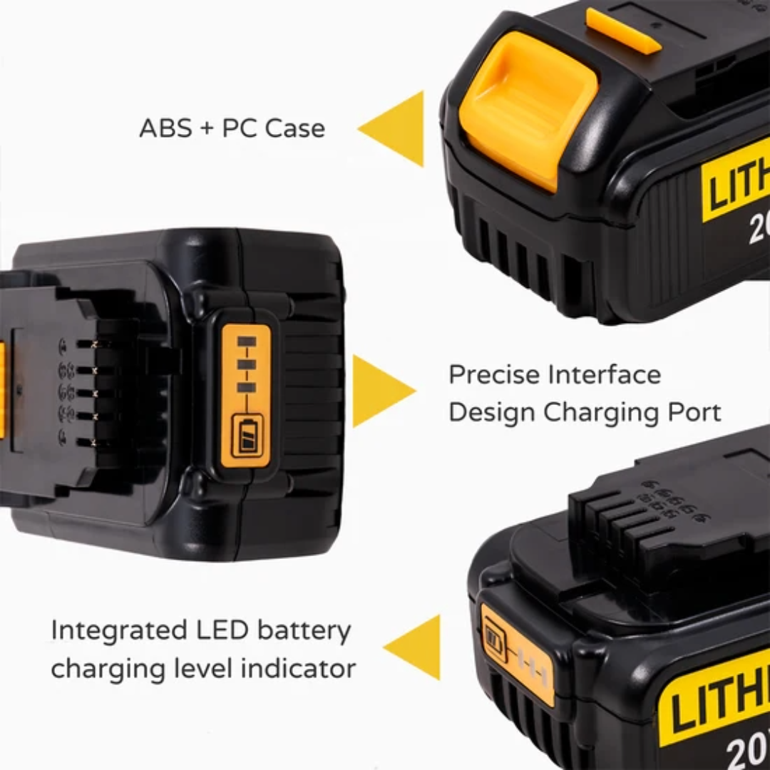 Replacement DeWalt Battery 18V/20V 3000mAh