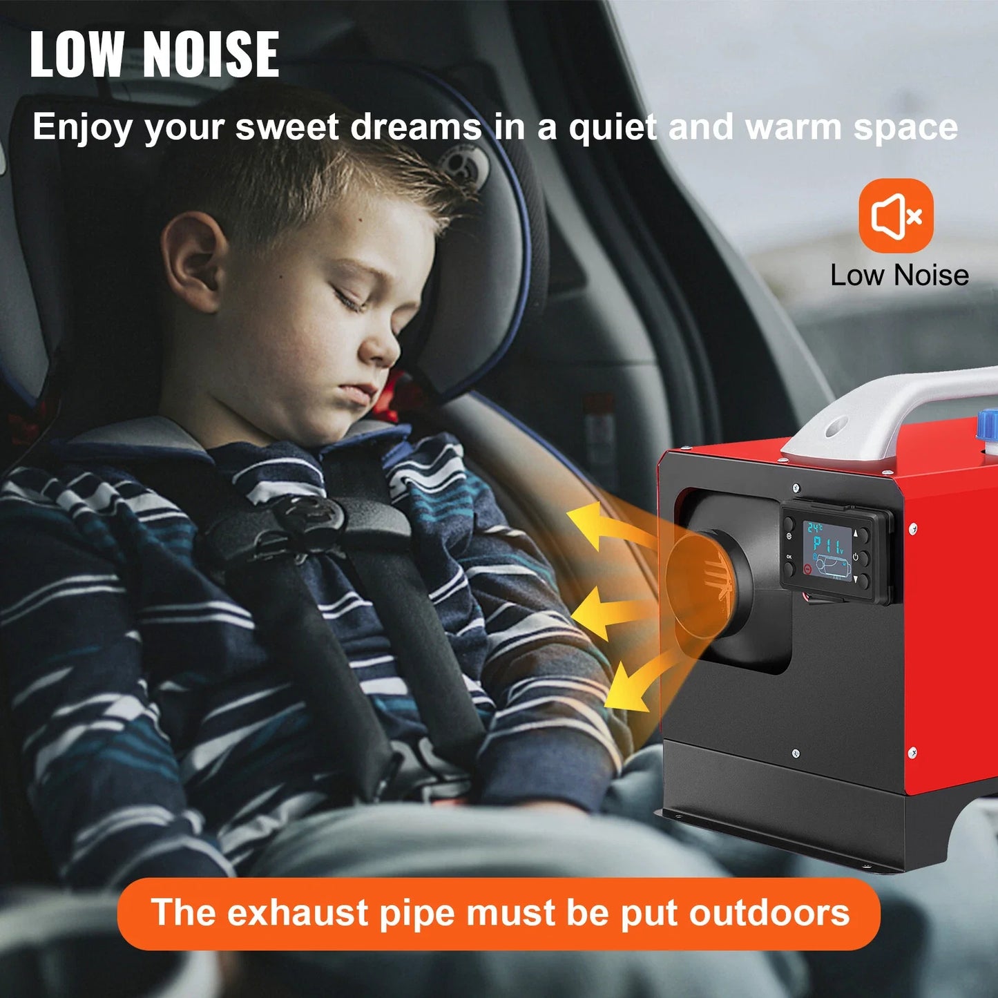Diesel Air Heating system With Controller
