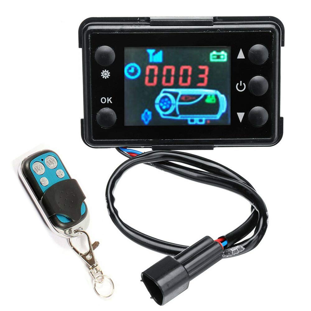 Diesel Air heating system Monitor LCD Switch With Remote