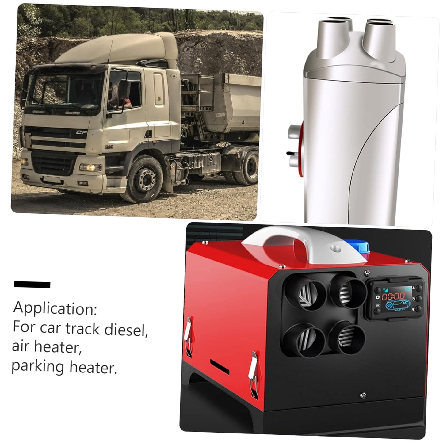 Diesel Air heating system Monitor LCD Switch With Remote