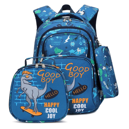 Dinosaur Backpack for Kids & Boys School Bags