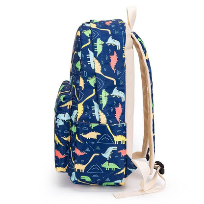 Dinosaur Backpack for Kids & Boys School Bag Set