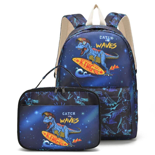 Dinosaur Backpack & School Bag for Boys