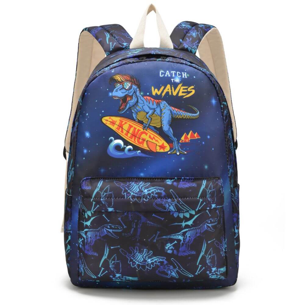 Dinosaur Backpack & School Bag for Boys