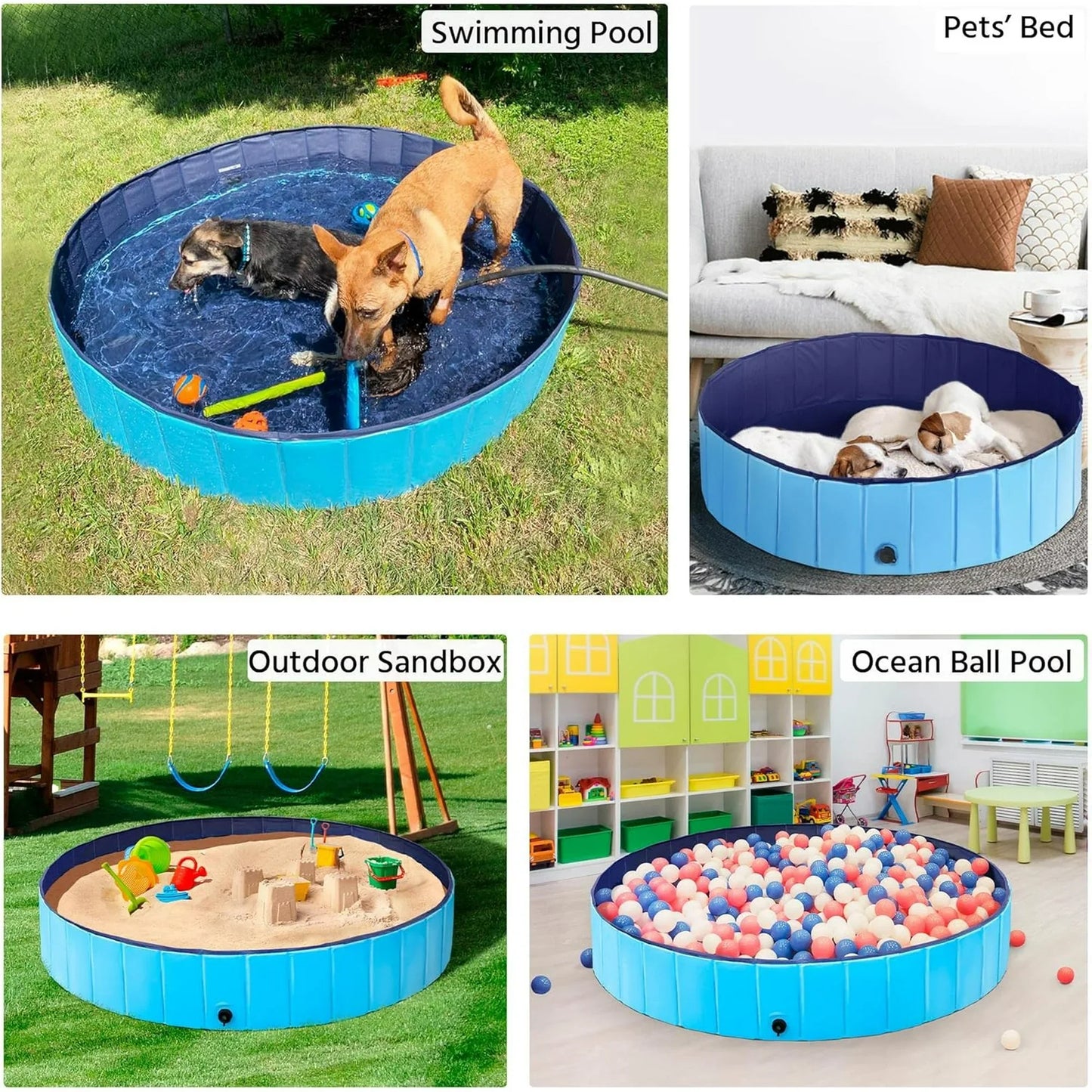 Dog Pet Swimming Pool
