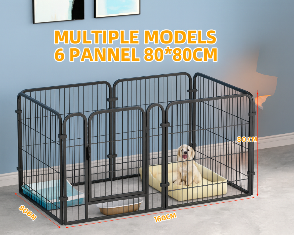 Dog Playpen Pet Playpen Fence 18 Panels