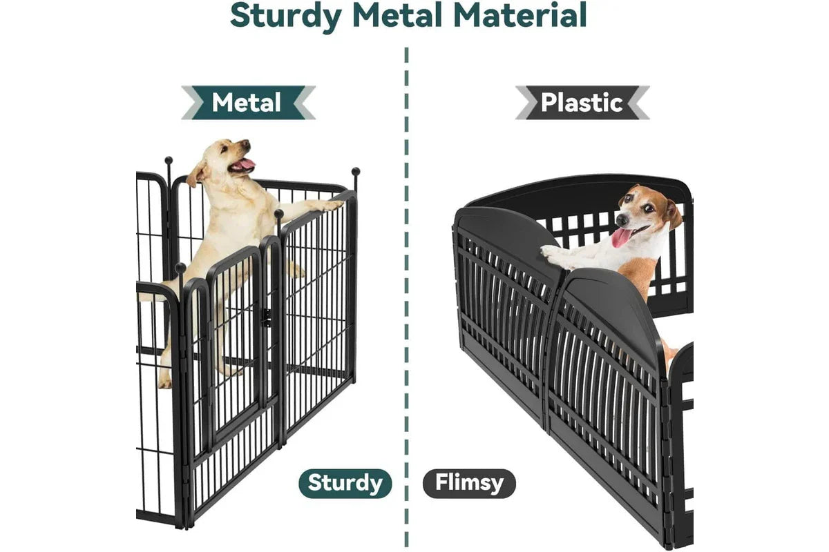 Dog Playpen Pet Playpen Fence 80x80cm