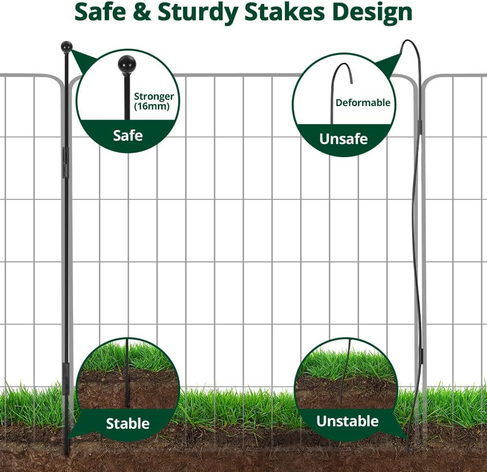 Dog Playpen Pet Playpen Fence 80x80cm