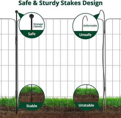 Dog Playpen Pet Playpen Fence 80x80cm