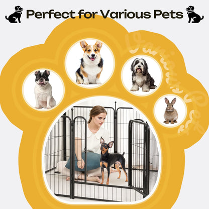 Dog Playpen Pet Playpen Fence 80x80cm