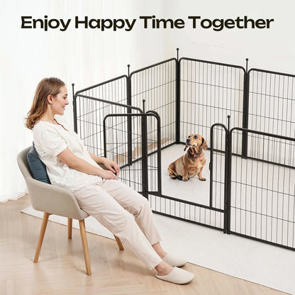 Dog Playpen Pet Playpen Fence 80x80cm
