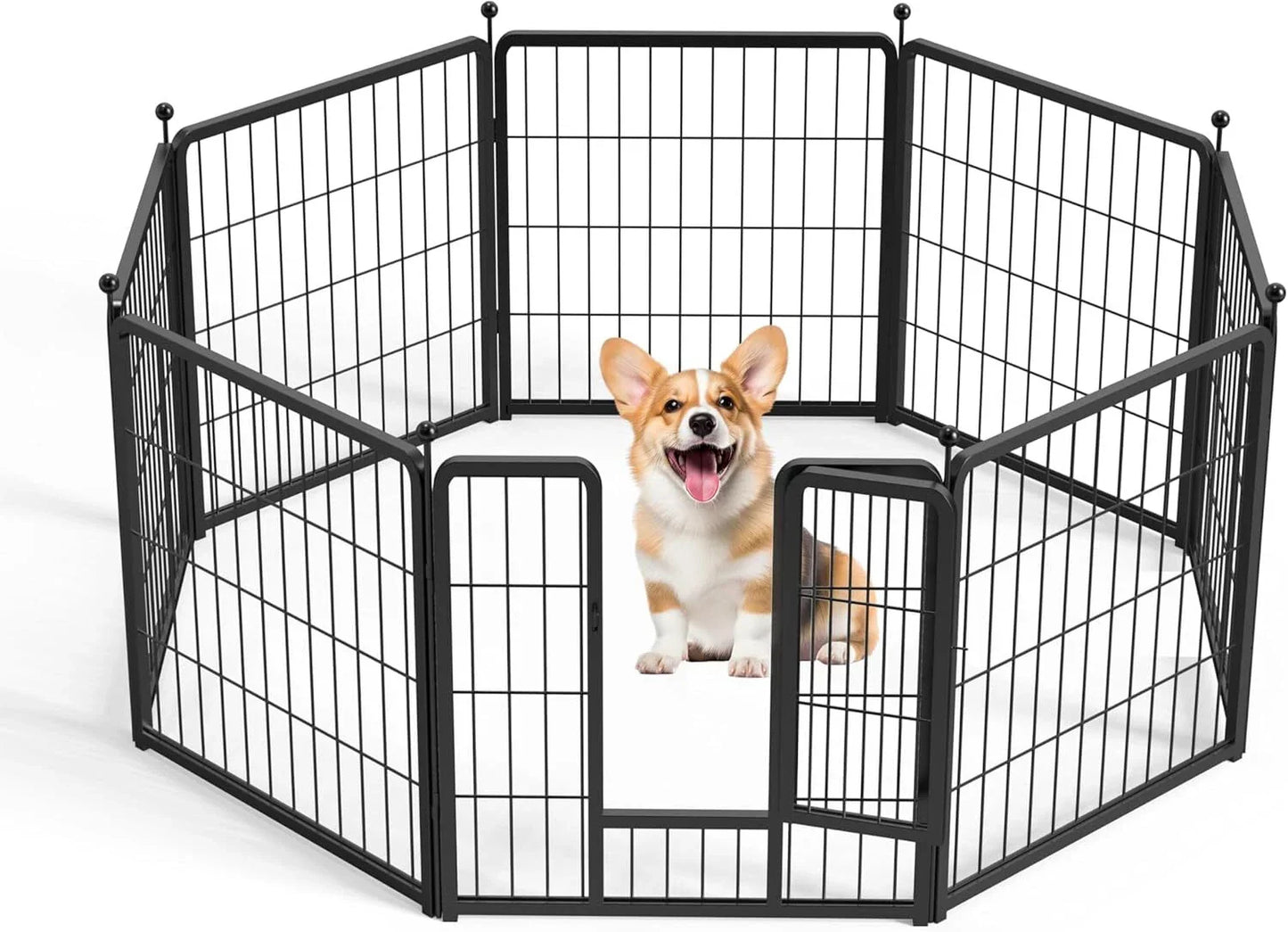Dog Playpen Pet Playpen Fence 80x80cm