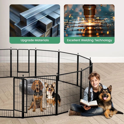Dog Playpen Pet Playpen Fence 80x80cm