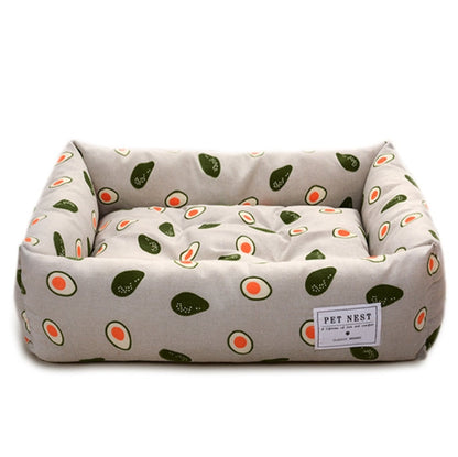 Warming Kennel Cat Dog Bed Washable Removable Cushion Two Side Design B