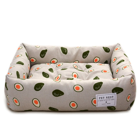 Warming Kennel Cat Dog Bed Washable Removable Cushion Two Side Design B