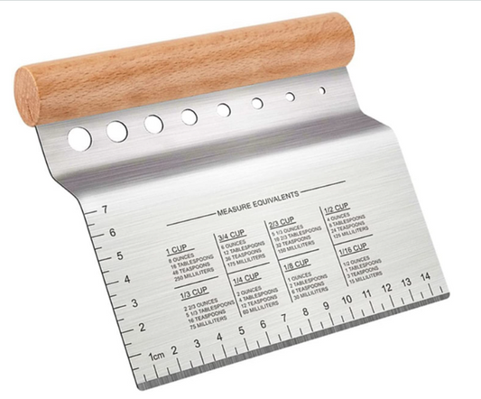 Dough Pastry Scraper Chopper Cutter 304 Stainless Steel