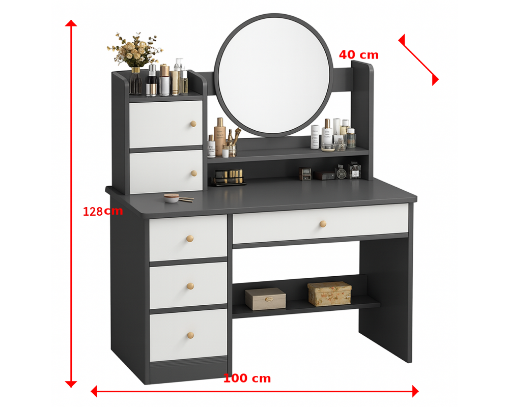 Dressing Table With Mirror