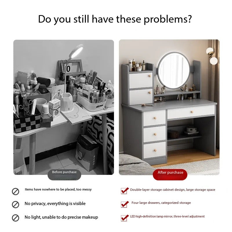 Dressing Table With Mirror