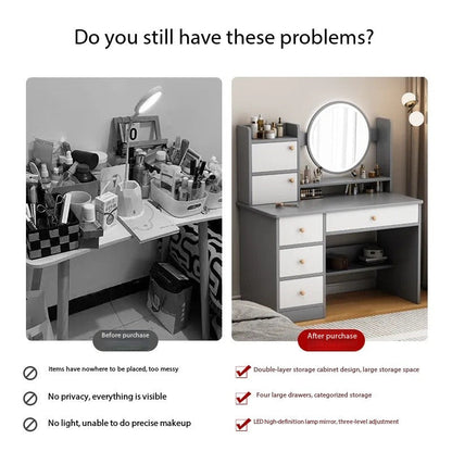 Dressing Table With Mirror