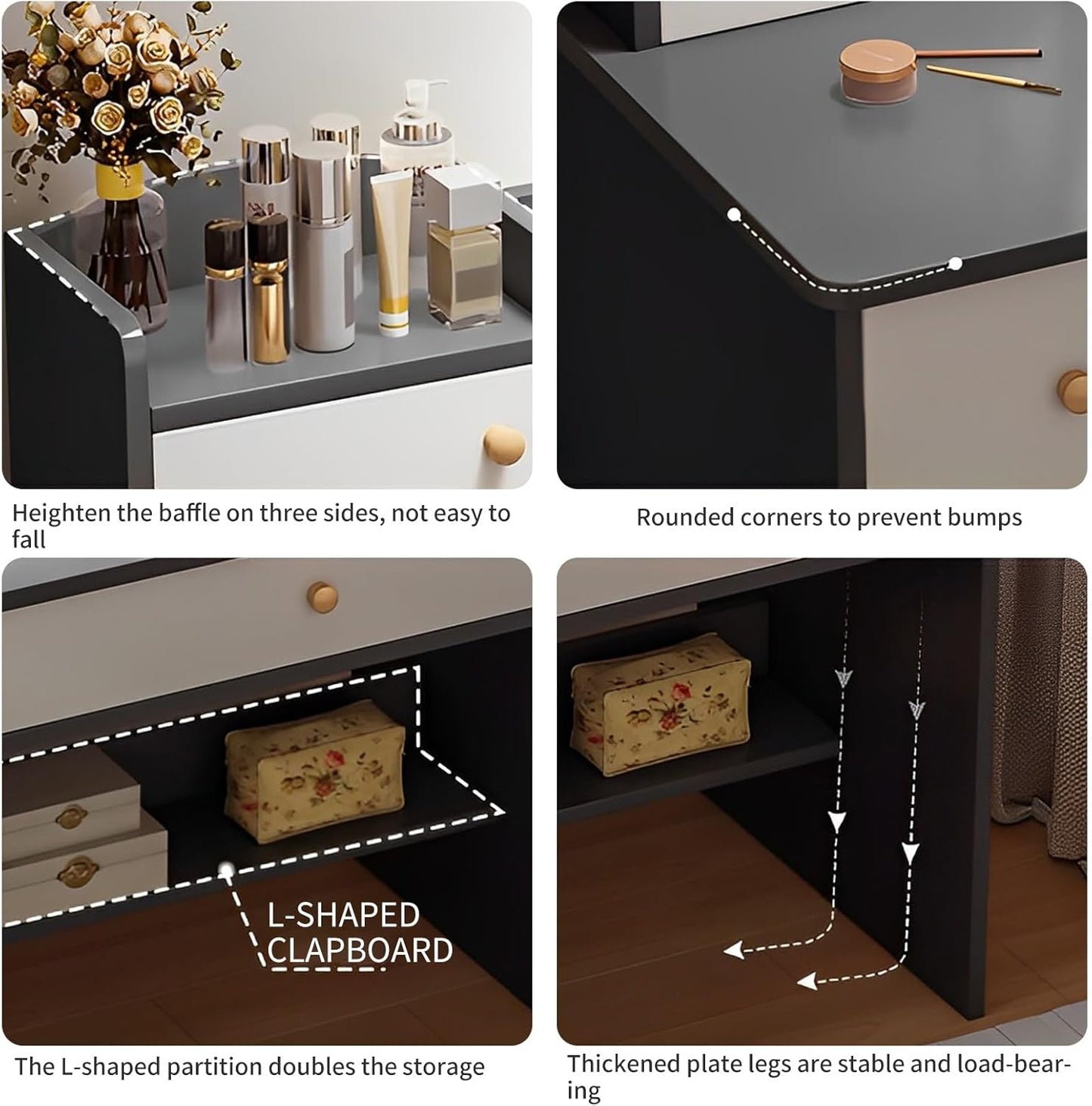 Dressing table with Mirror