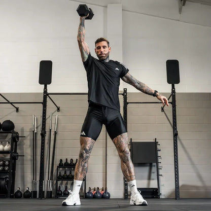 Dumbbell Set - 2 x 15kg Hex Weights