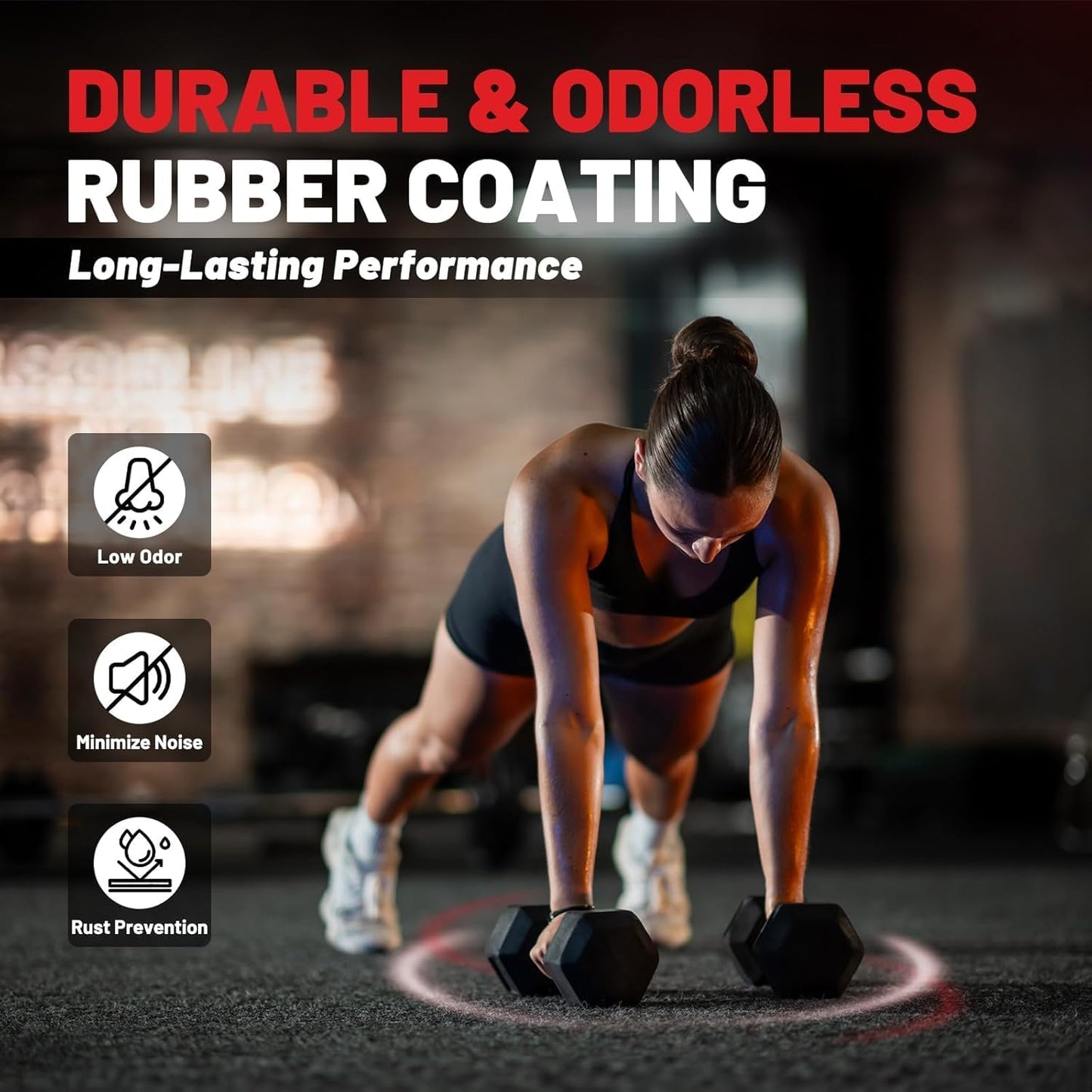 Dumbbell 5kg Hex Weights