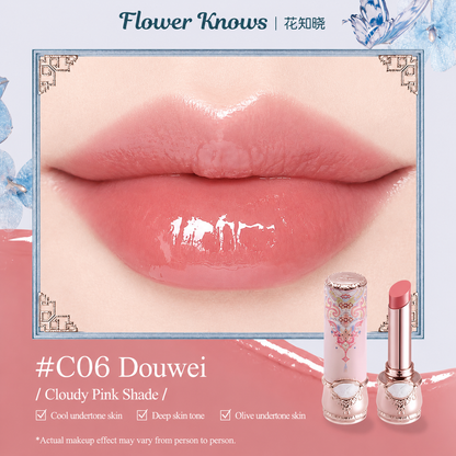 Flower Knows Butterfly Cloud Collar Glossy Lipsticks