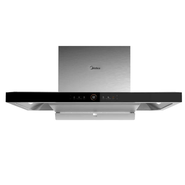Midea 90cm T-Shape Rangehood - Steam Wash E88