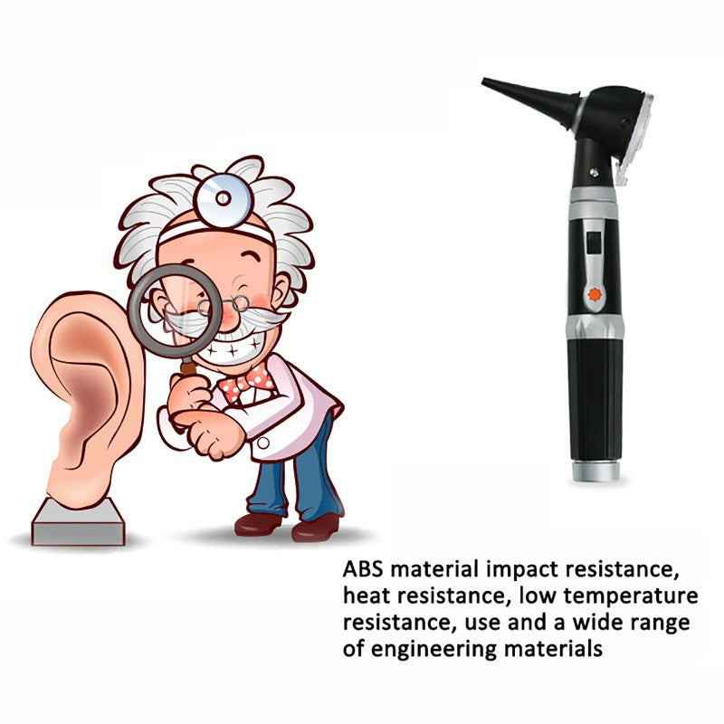 LED illuminated otoscope