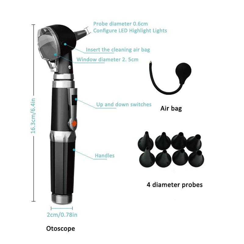 Copper and ABS otoscope