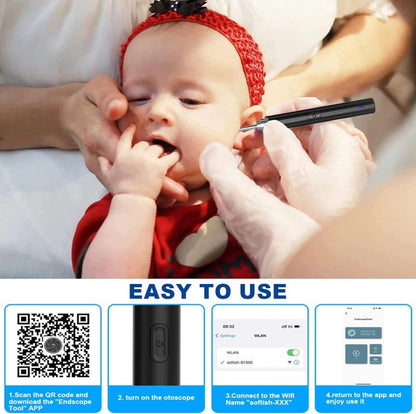 ear wax remover with LEDs