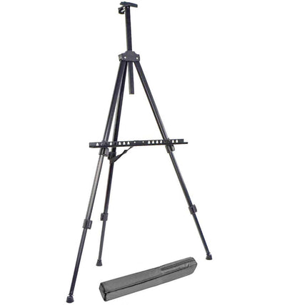 Art Easel Aluminum Metal Tripod Display Easel 21" To 66" Adjustable - The Shopsite