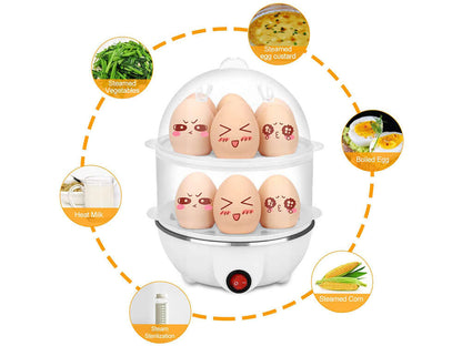 hard boiled eggs in cooker