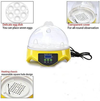 Egg incubator compact design