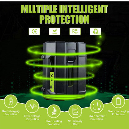 Replacement Battery For Ego 56V 7500mAh