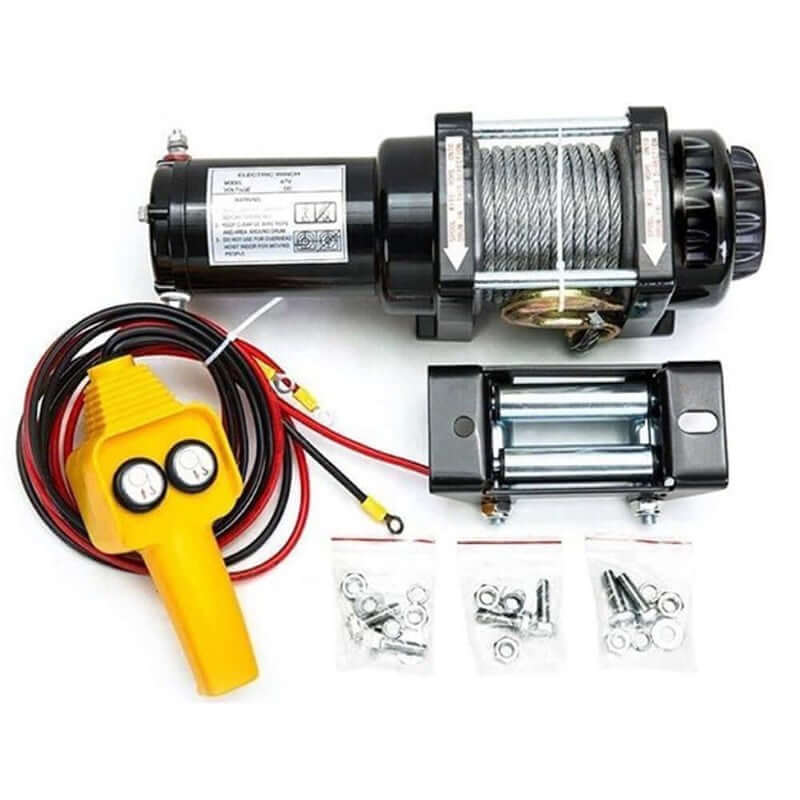 Electric Winch 12V 3500lbs/1588kg - The Shopsite