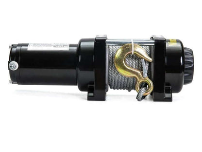 Electric winch with wire rope