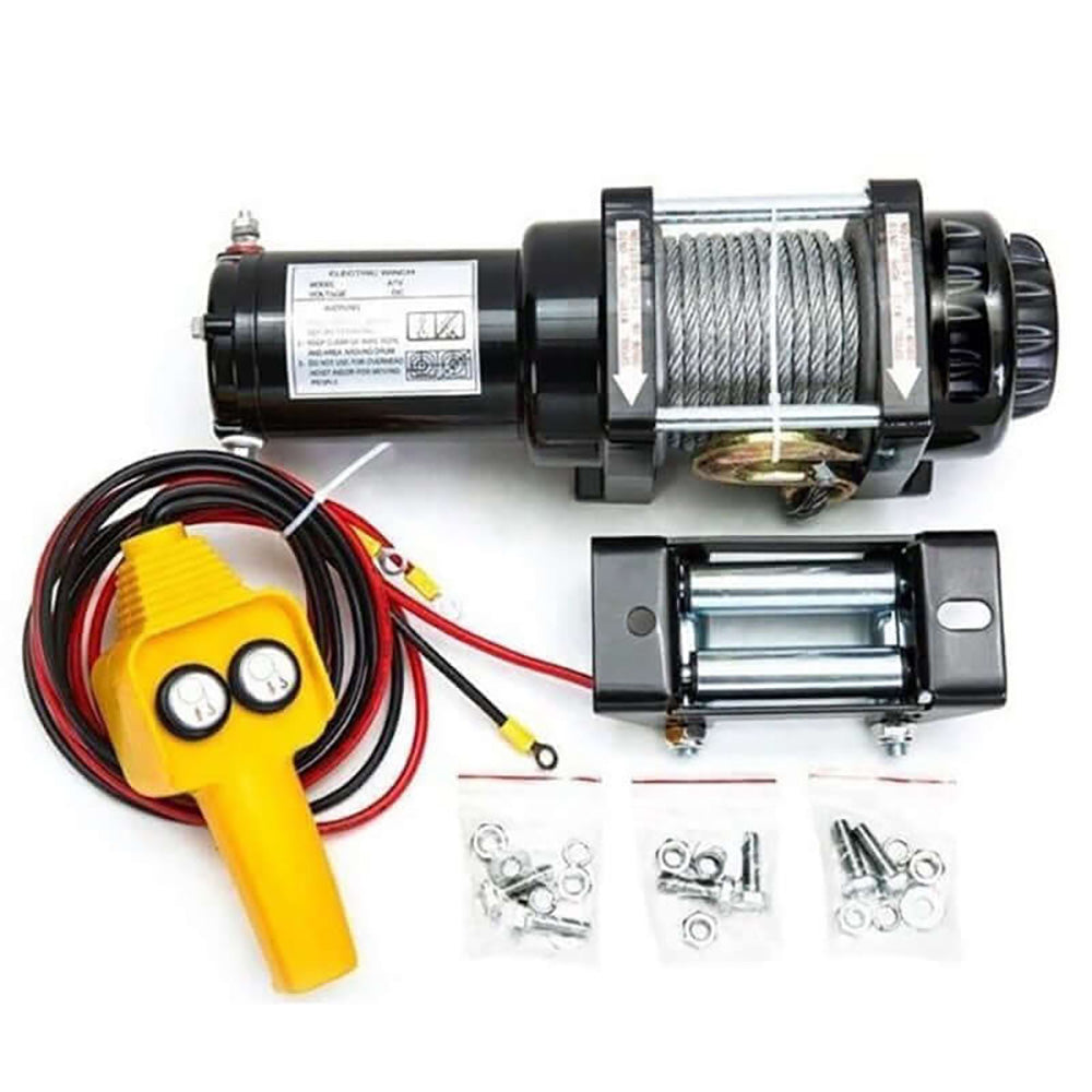 24V electric winch 3500lbs