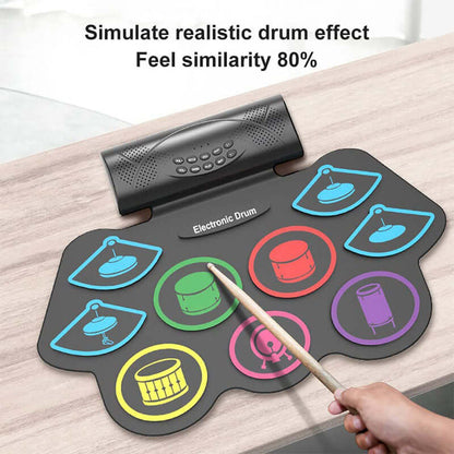 Electronic Roll Up Drum Kit - The Shopsite