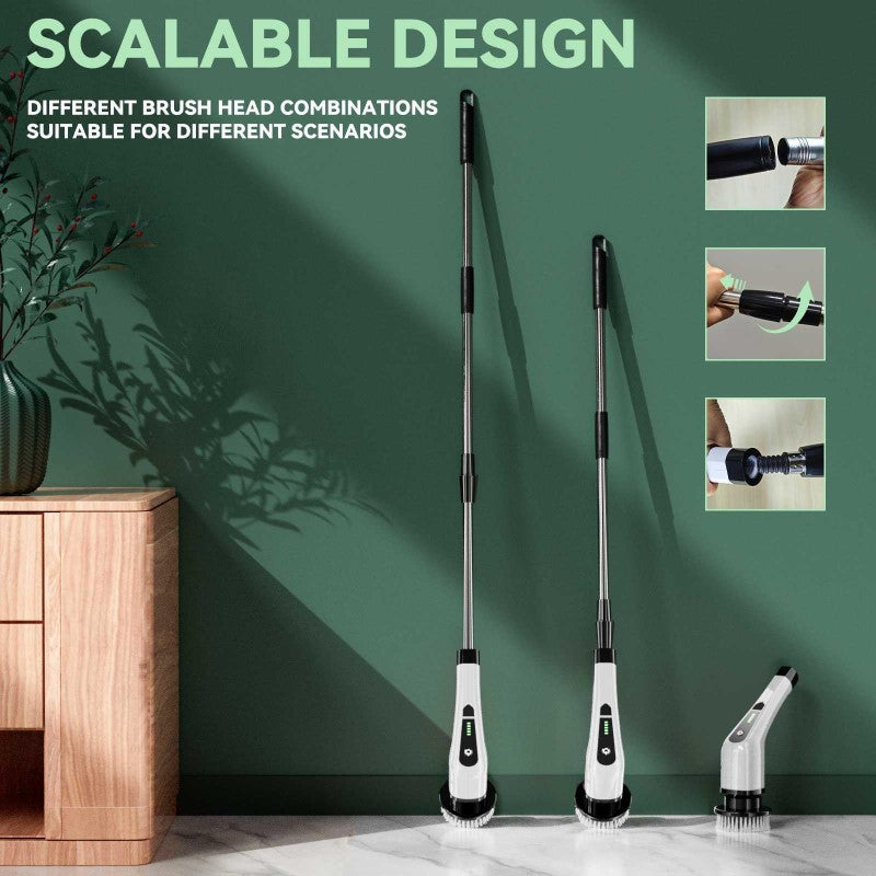 Scrubber for tile and glass
