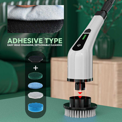 Cordless scrubber with USB charging