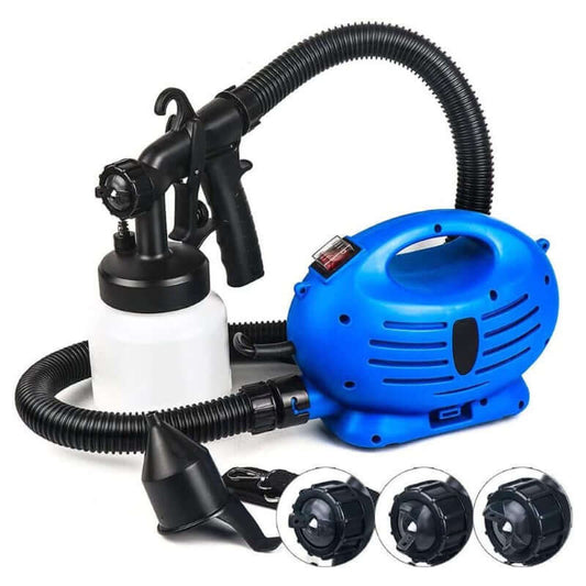 Electric Paint Spray Gun Paint Sprayer 3-Way Head - The Shopsite