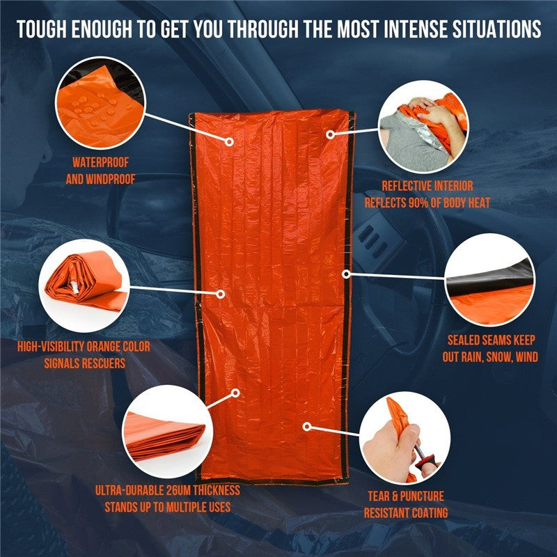 Compact sleeping bag for camping