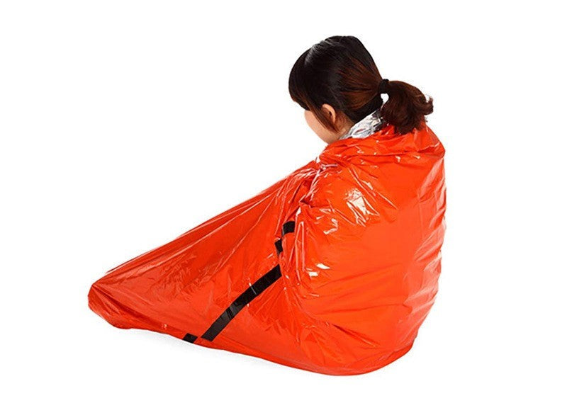 Reusable emergency sleeping bag
