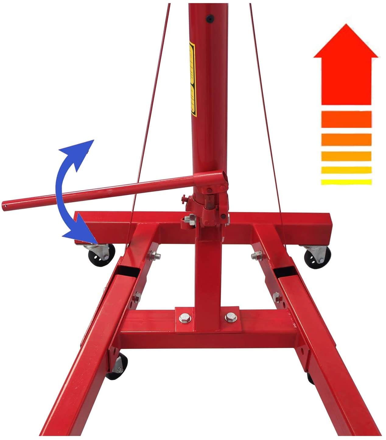 Engine Hoist Workshop Cranes 2T - The Shopsite