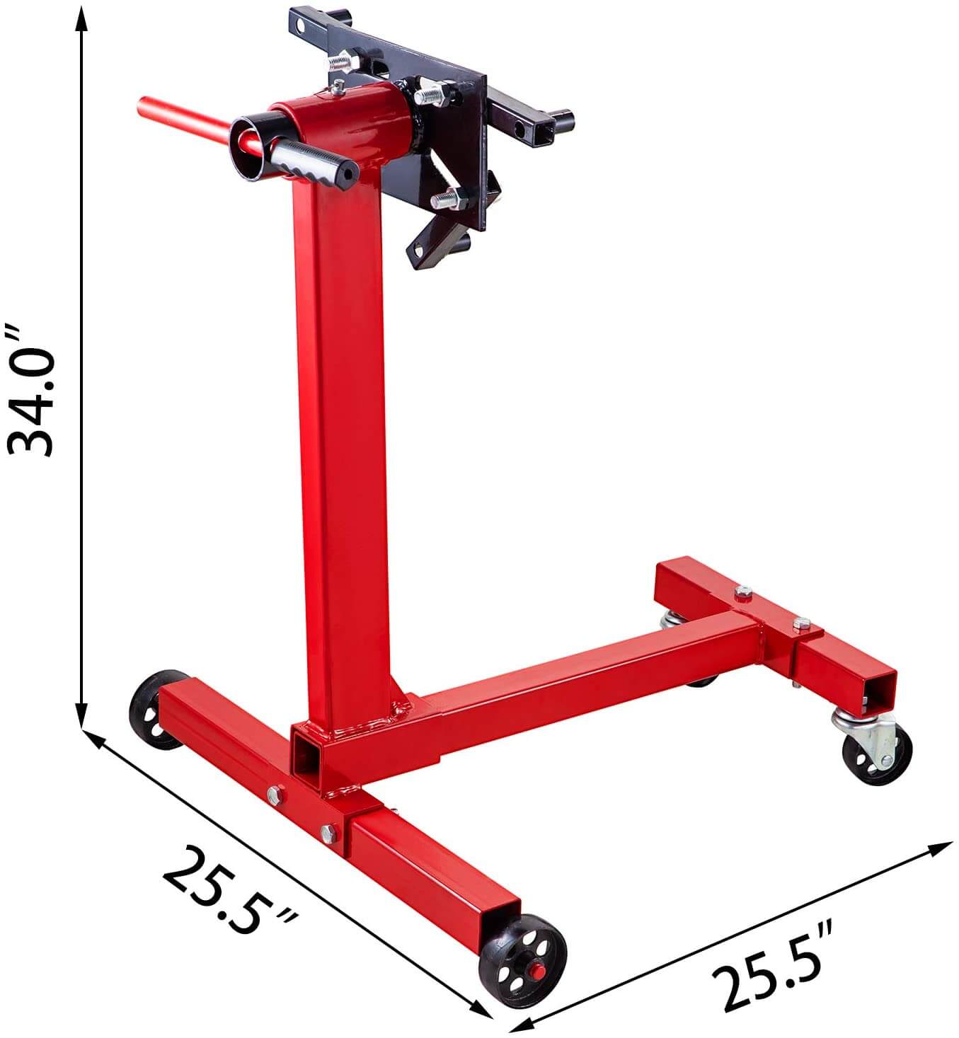 Heavy duty steel engine mount
